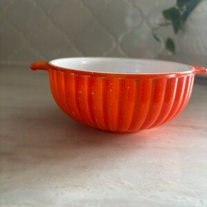 Vintage Hazel Atlas Orange Bowl